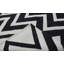 Tapis décoratif intérieur/extérieur à chevrons fait à la main dhurrie noir solley-1620545919