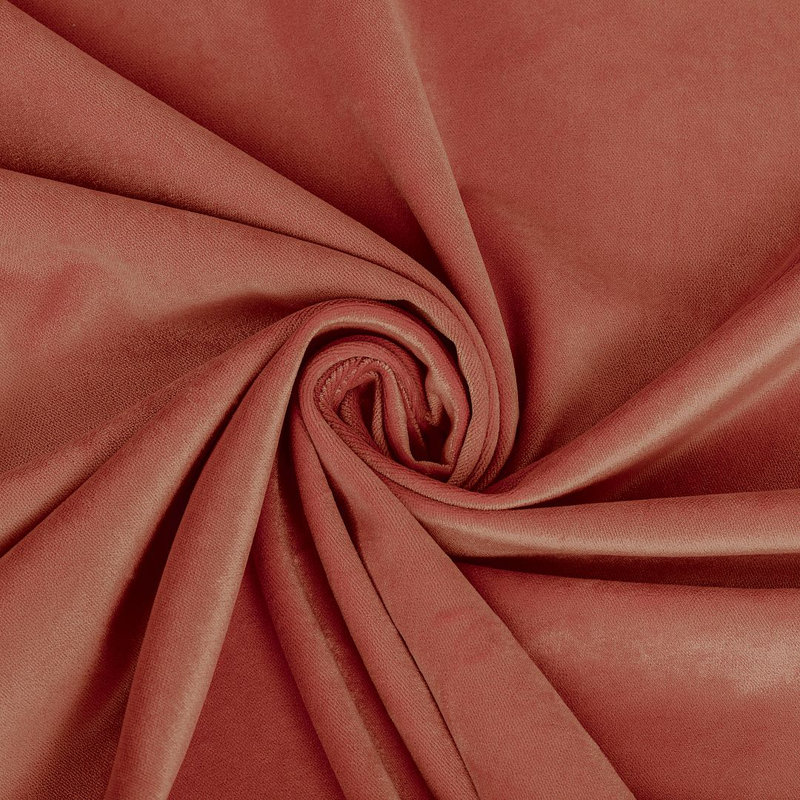 Luxury Matte Velvet Tablecloth, 84" L x 52" W, 55 Salmon