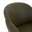 Chaise capitonnée Vanwinkle en vert Midori