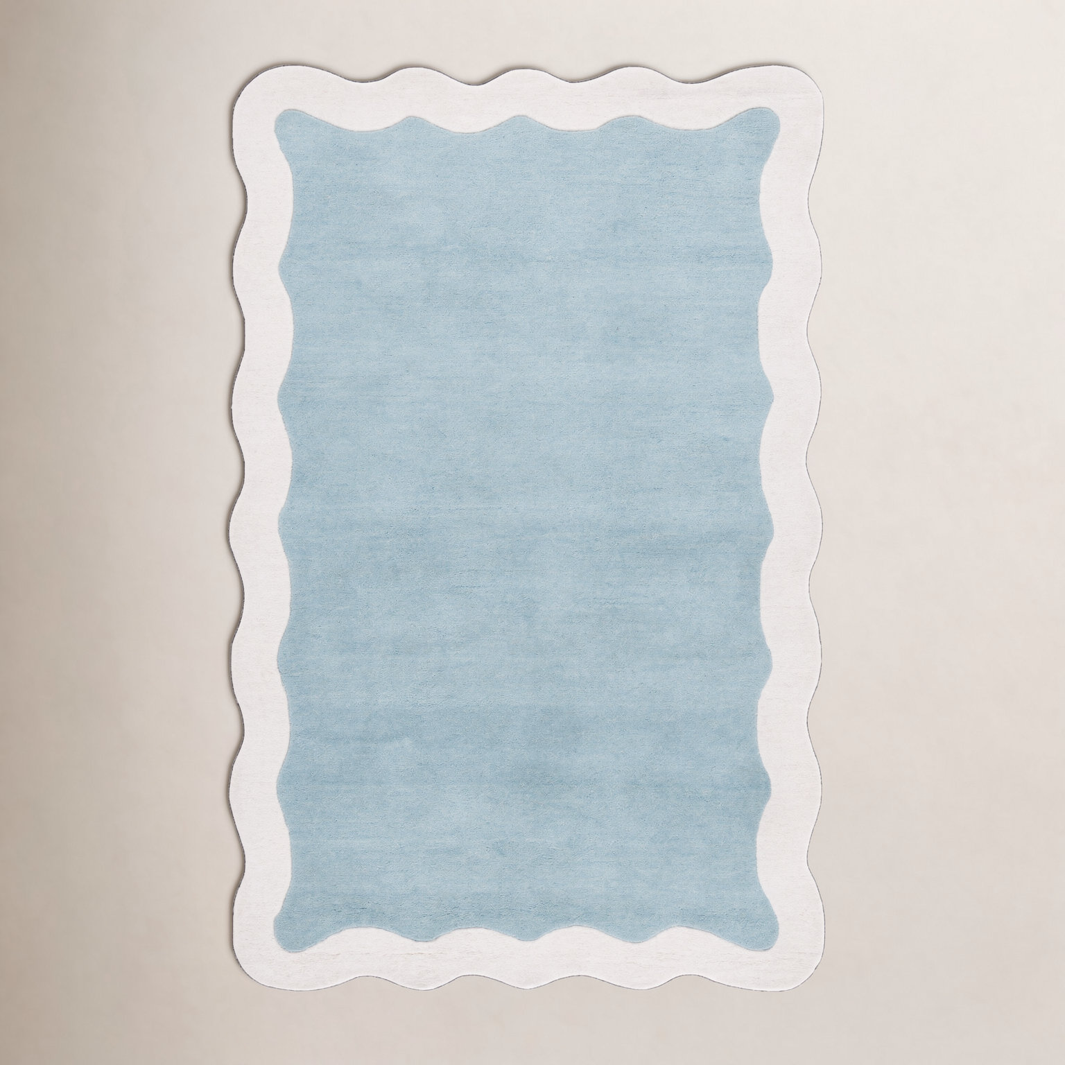 Hand-Tufted Wool Rug, Rectangle 6' x 9'