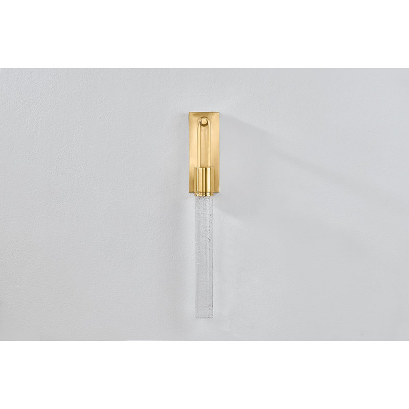 Raynham 1 - Light LED Armed Sconce, Aged Brass