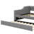 Full XL Daybed Incorporating Built-In LED Lighting And A Retractable Trundle-643307249