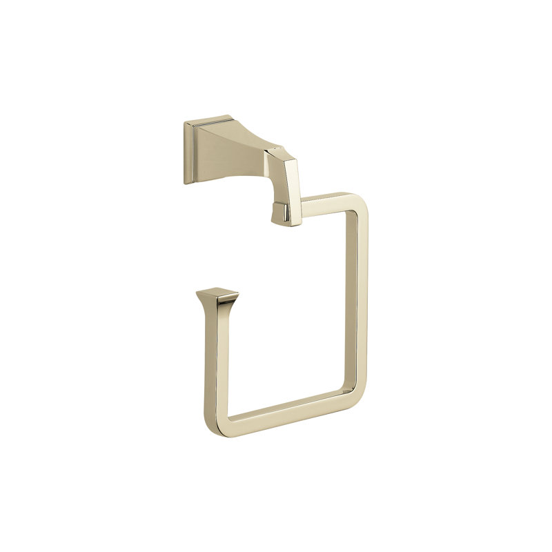 Dryden Towel Ring, Brilliance Polished Nickel