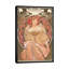 Reverie by Alphonse Mucha - Print on Canvas-56675326-56675325