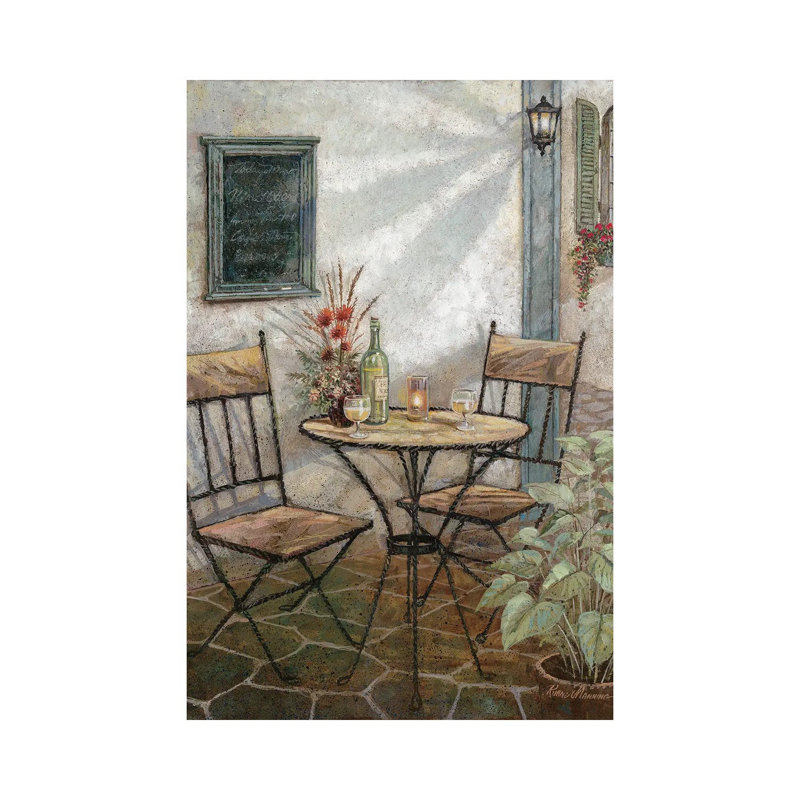 «Italiano» par Ruane Manning - reproduction d'art, Toile tendue, Aucun mat, H 26 po x l 18 po x 1,5 po