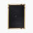 Latosha Solid Wood Rectangle Wall Mirror
