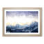 Yellow Sky Above the Mountain in Abstract - Picture Frame Graphic Art Print-55759424-55759421