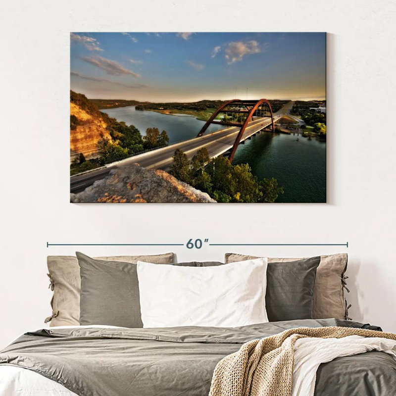 Lilie Pennybacker Bridge Highway, H 34 po x l 51 po