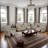 Beige Corduroy Recliner Chair