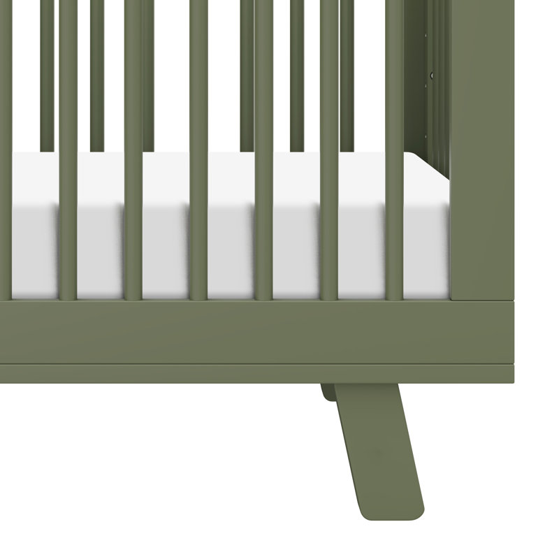 Hudson 3-in-1 Convertible Crib, Olive