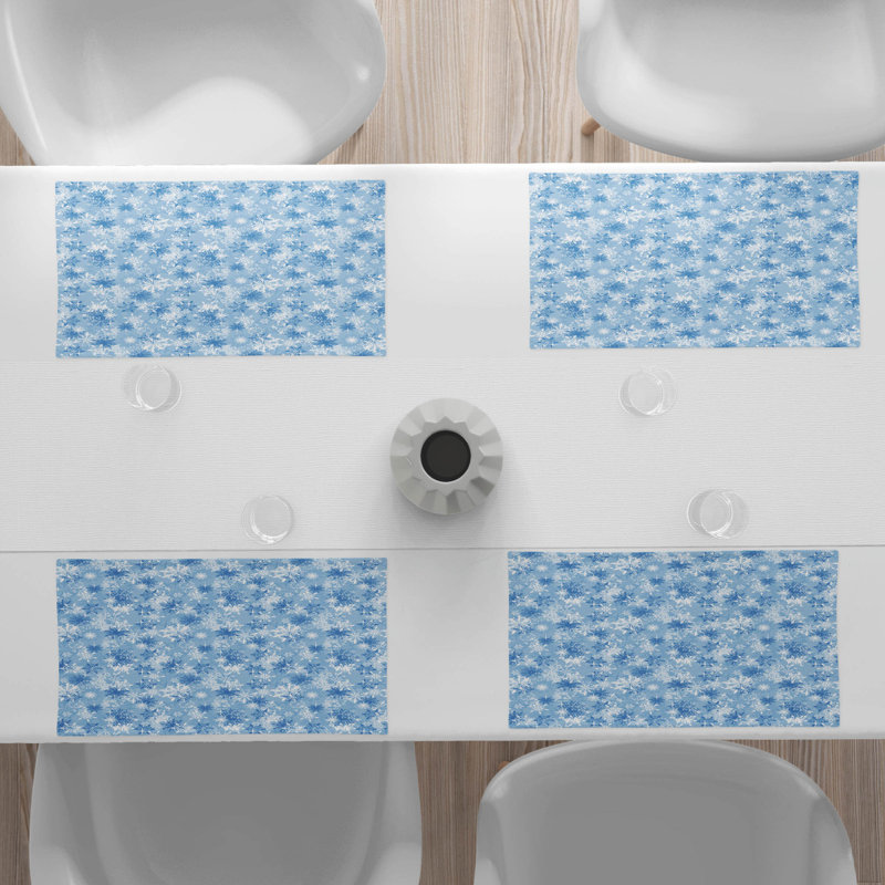 Polyester Abstract Rectangle Placemat