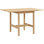 Table de salle à manger pliable, table à abattants avec structure en bois massif