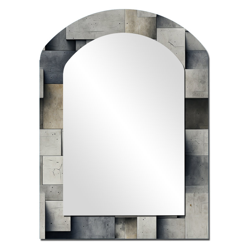 Illusion de mur en béton Pratik Architectural, 34 po x 25 po