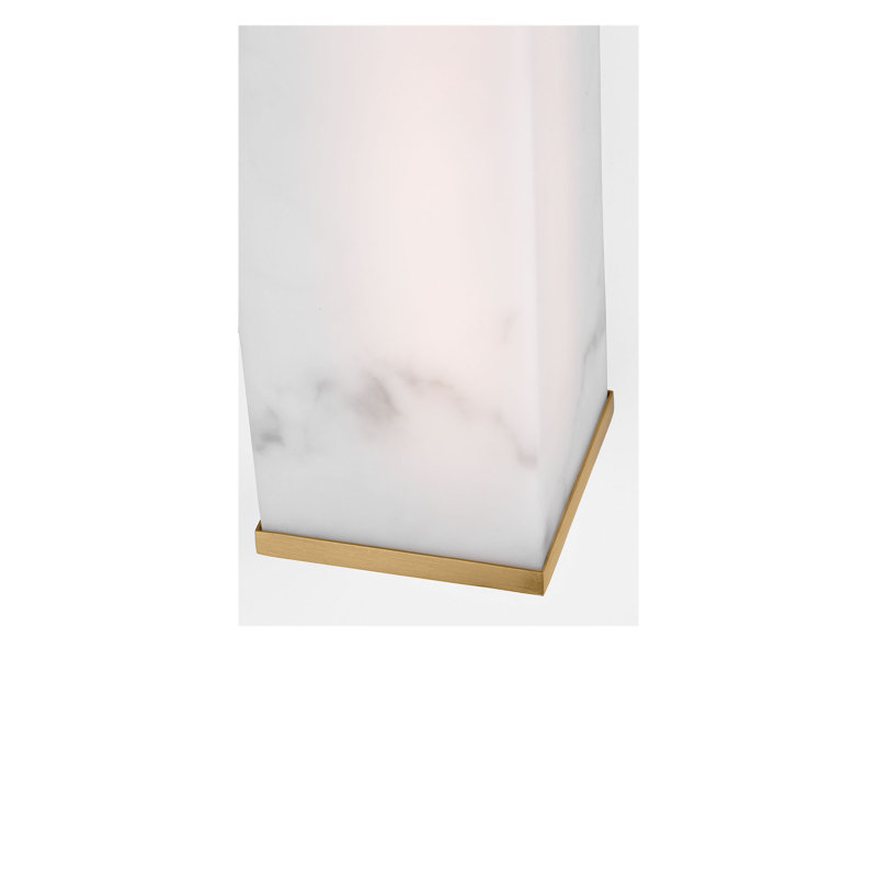 Cleor Bath, Burnished Brass, 24"H x 5" W x 3.1" D
