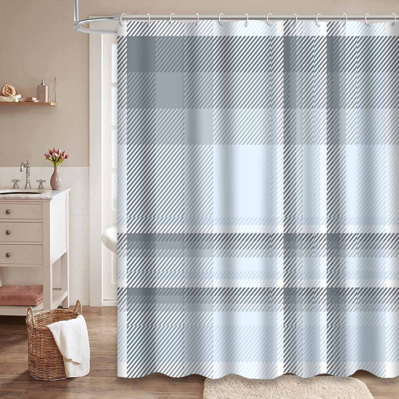 Rideau de douche Pastel, 72" L x 78" W