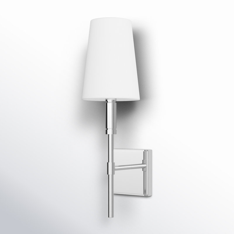 Altera Steel Wallchiere, Polished Nickel