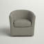 Fauteuil demi-tonneau pivotant 31 po Hansell-1784282479