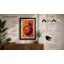 Red Apple Print Retro - Framed Print-1733500445-1733500446