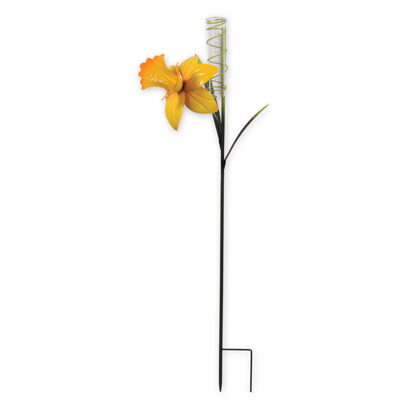 Sengul Plants & Flowers Rain Gauge