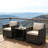 Garden Conversation Furniture Set,3 Piece Outdoor Bistro Set
