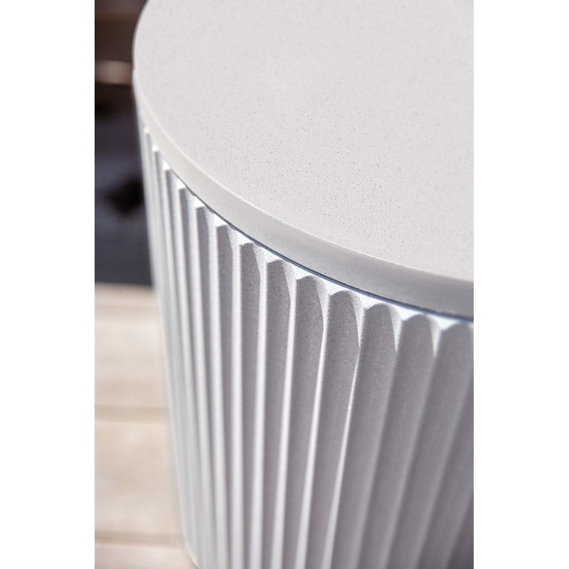 Veradek Chill Side Table, White