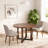 Round Dining Table With Pedestal Base-1050757818