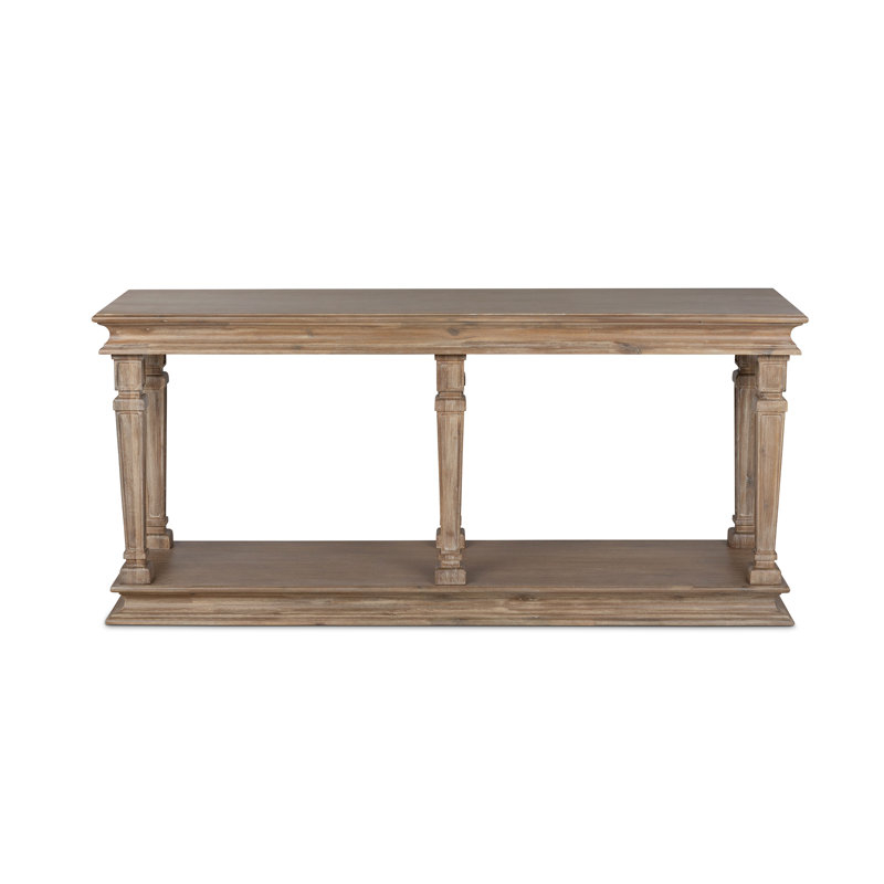 Console Table, 31" H x 68" W x 20" D, Natural