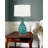 30'' Green Table Lamp Set USB
