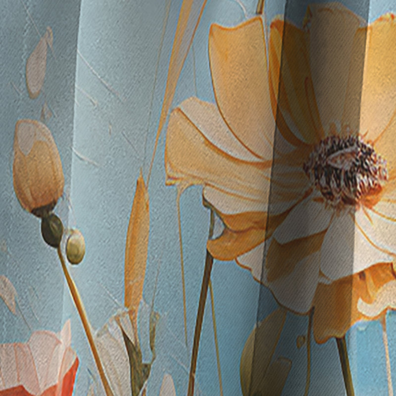 Claussen - Meadow Curtain - Blackout Curtain - 1 Panels, L 52 po x L 108 po