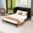 Queen Size Murphy Bed with Metal Base