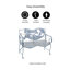 Banc de jardin 43 po Mermaid