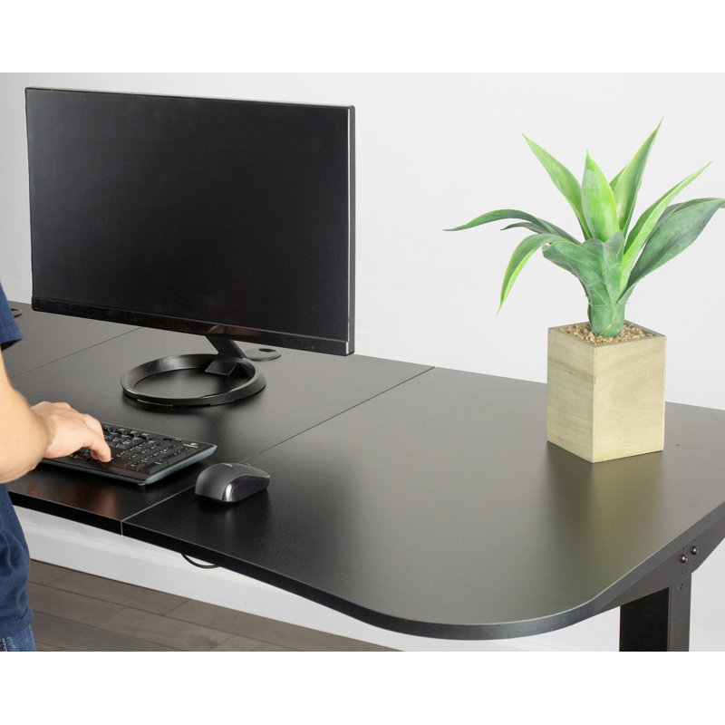 Plateau de table 63,1 po x 31,5 po, Noir