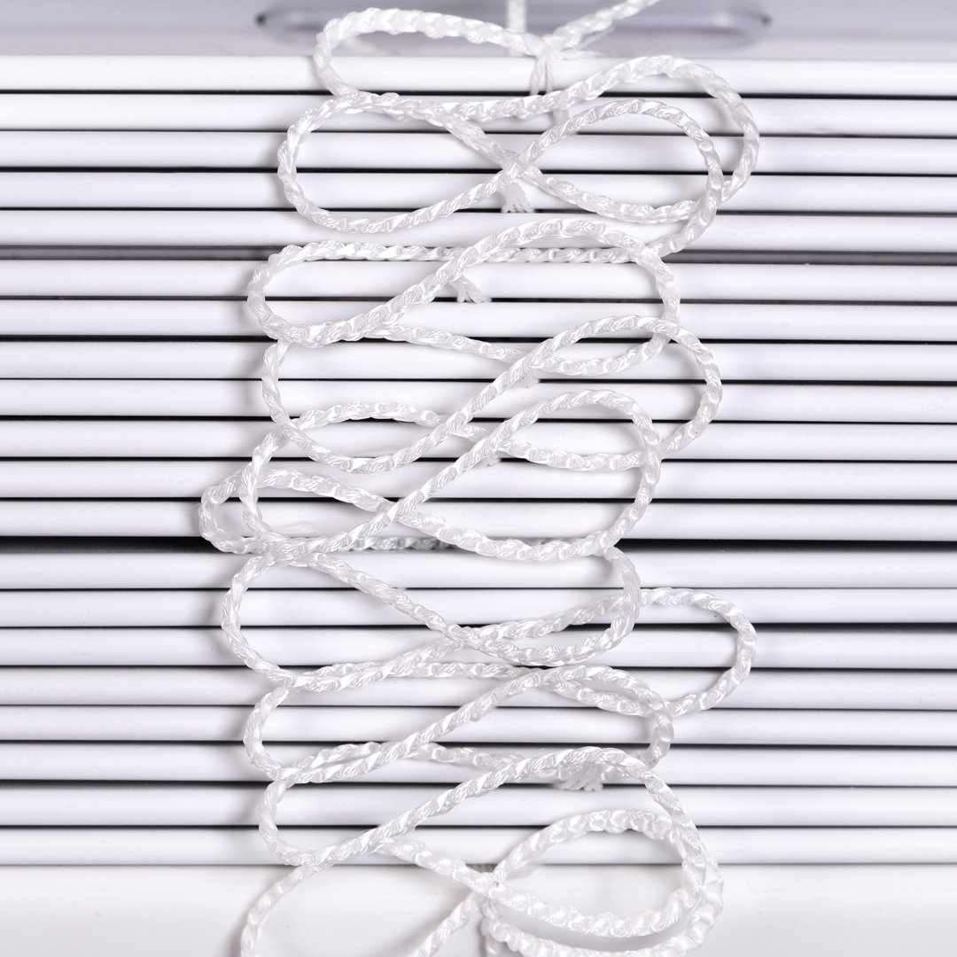 Faux Wood Blinds PVC Venetian Window Blinds Moisture Resistant Corded Light Filtering for Kitchen Bathroom Bedroom