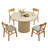 47.24" Round Pedestal Dining Table-560120293