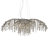 Montriel 12 - Light Steel Dimmable Tiered Chandelier-1357263440