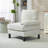 Modular Sectional Sofa With Cream Fabric