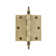 Nostalgic Warehouse 3.5" x 3.5" Steeple Tip Residential Hinge with Square Corners