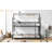 Metal Bunk Bed (Twin over Full), No Box Spring Needed, Sturdy &amp; Durable-2121683544