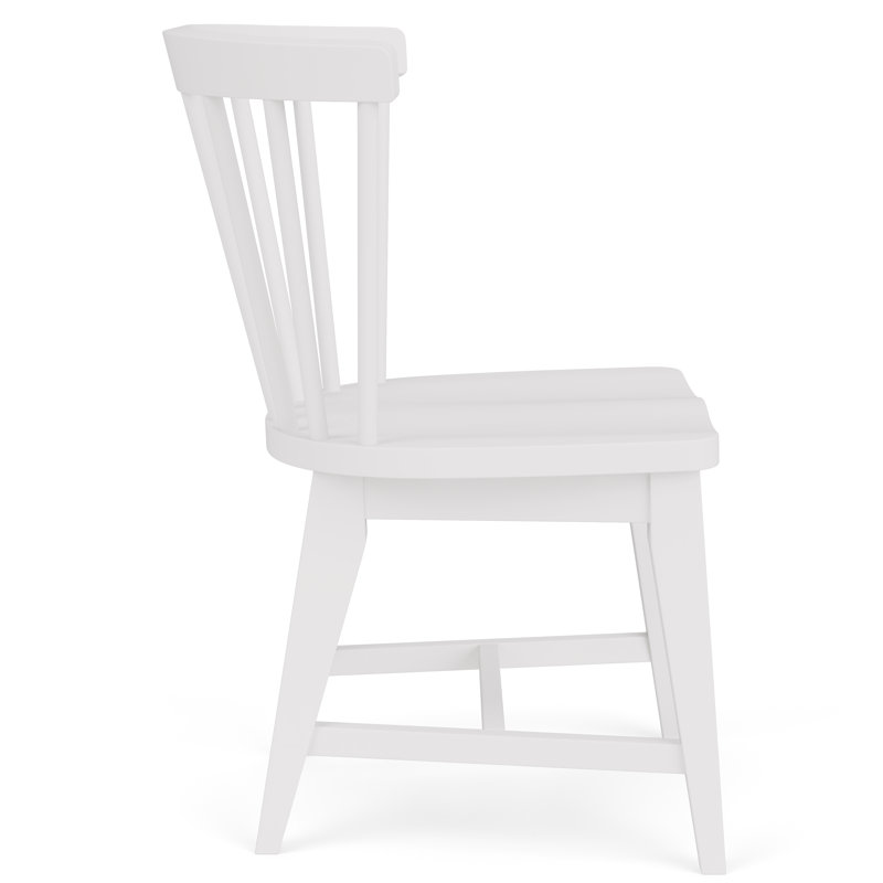 Ensemble de table de salle à manger ronde Lana avec chaises d'appoint en bois