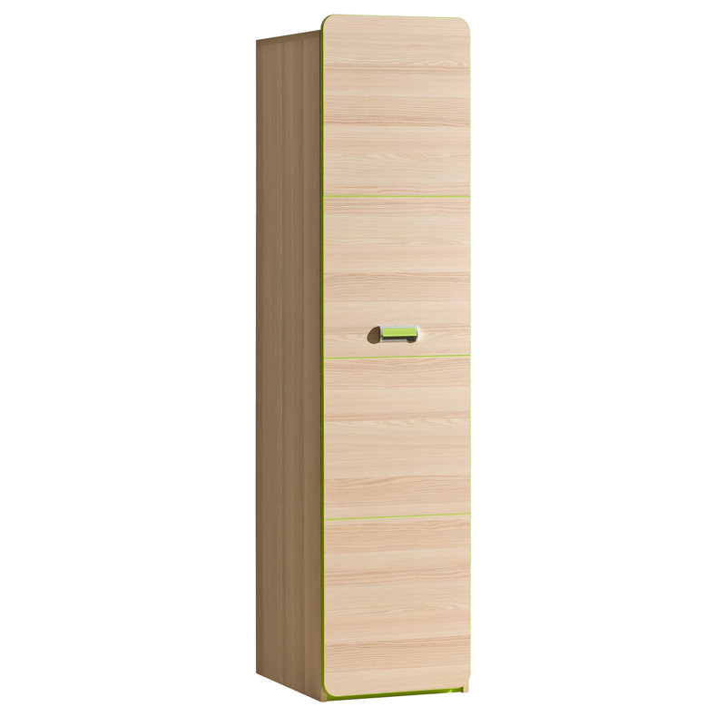 Talia 1 Door Wardrobe, Beige/Green
