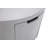 Pacaya 43" Outdoor Concrete Fire Table with Built-In Propane Tank Storage 45,000 BTU - Includes Lava Rocks & PVC Cover-110886681