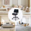 Chaise de travail rotative en similicuir Crosslin-1769191616