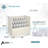 Adiroffice 21-Slot Mobile Rolling Wood Blueprint Roll File Large Document Organizer-87103532