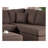 3pcs Sectional Living Room Furniture Reversible Chaise Sofa And Ottoman Polyfiber Linen Like Fabric Cushion Couch-1476696732