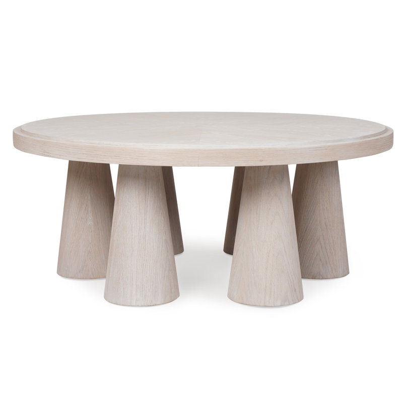 Table basse Bantry - blanc délavé