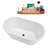 53.9'' x 29.3'' Soaking Acrylic Bathtub-95288444