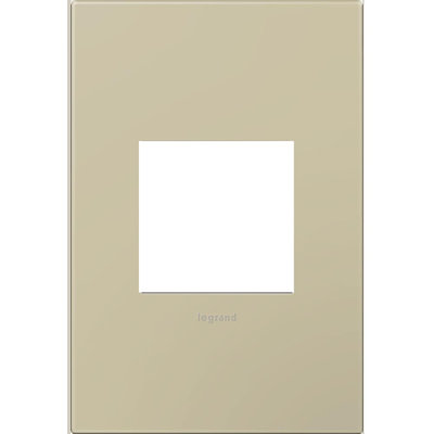 ADORNE ASHEN TAN 1G WALLPLATE (4013XJZ) by Legrand-adorne AWP1G2AT4
