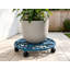 Ensemble de 2 plantes en forme d'hippocampe en fonte-629666262