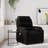  Massage Recliner Chair Black Faux Leather, Metal, Plywood Single