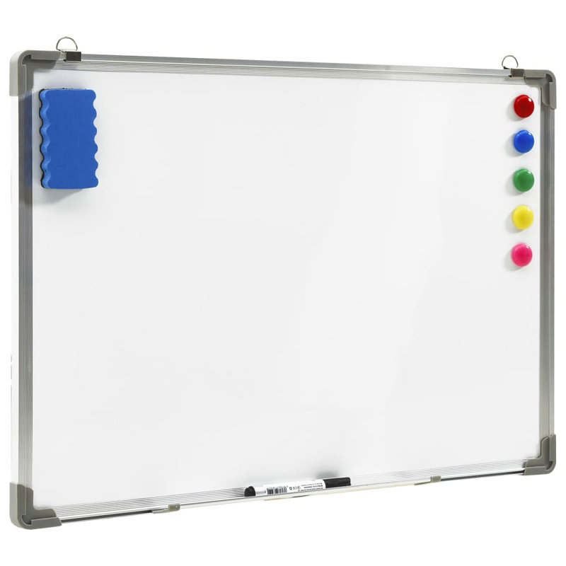 Burrel Wall Mounted Magnetic Whiteboard, 50cm H x 70cm L